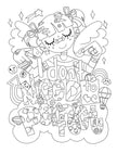 Girl Power Coloring Book for Kids (Spiral Edition)