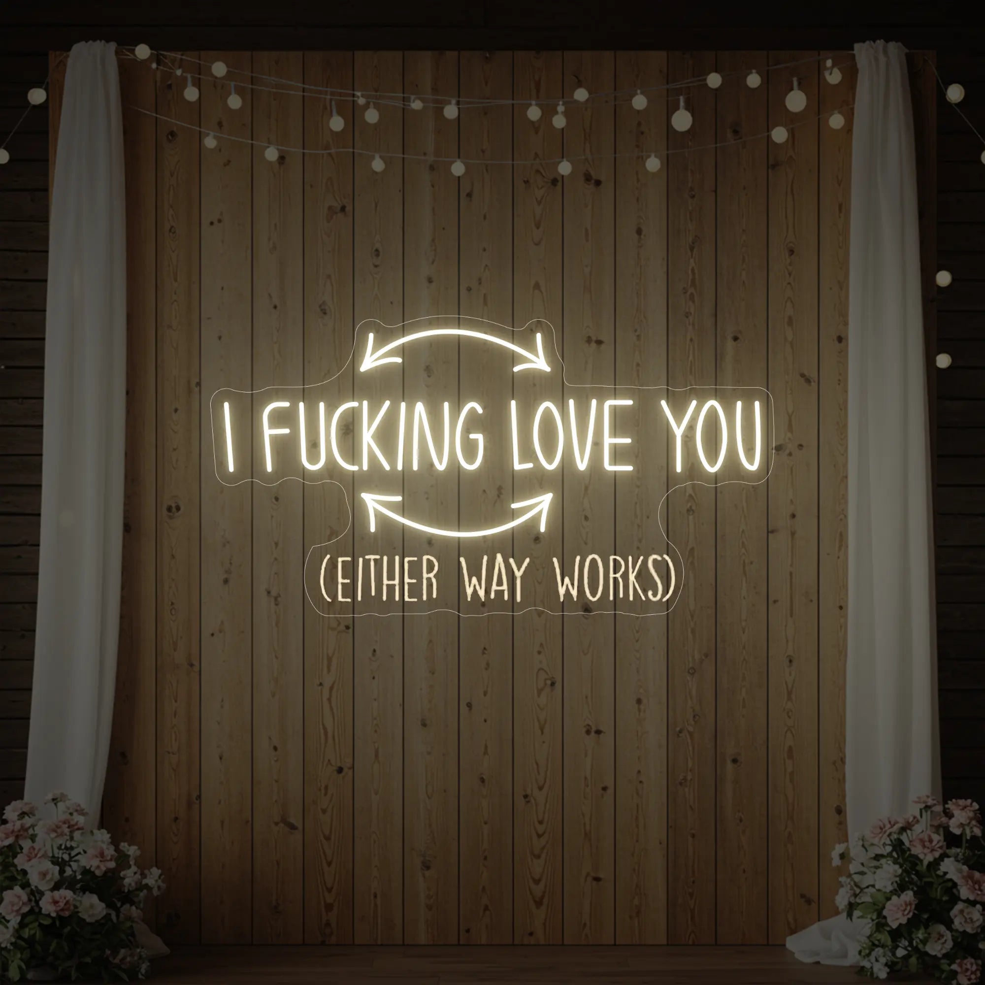 I F'ing Love You Neon Sign