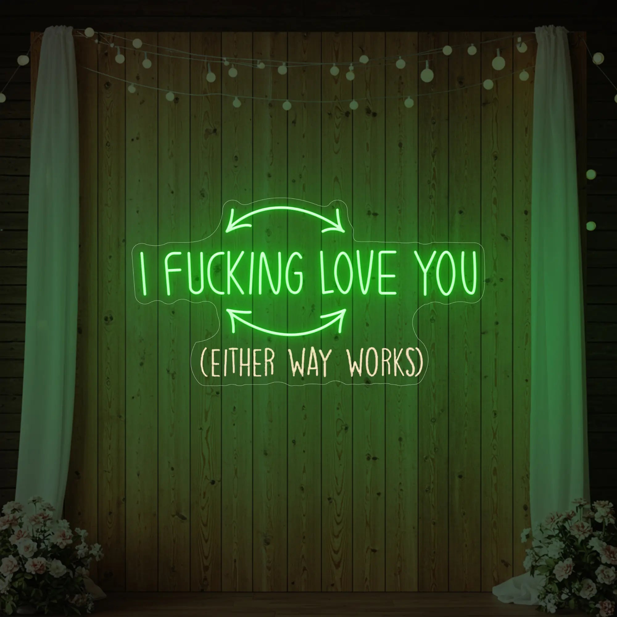 I F'ing Love You Neon Sign