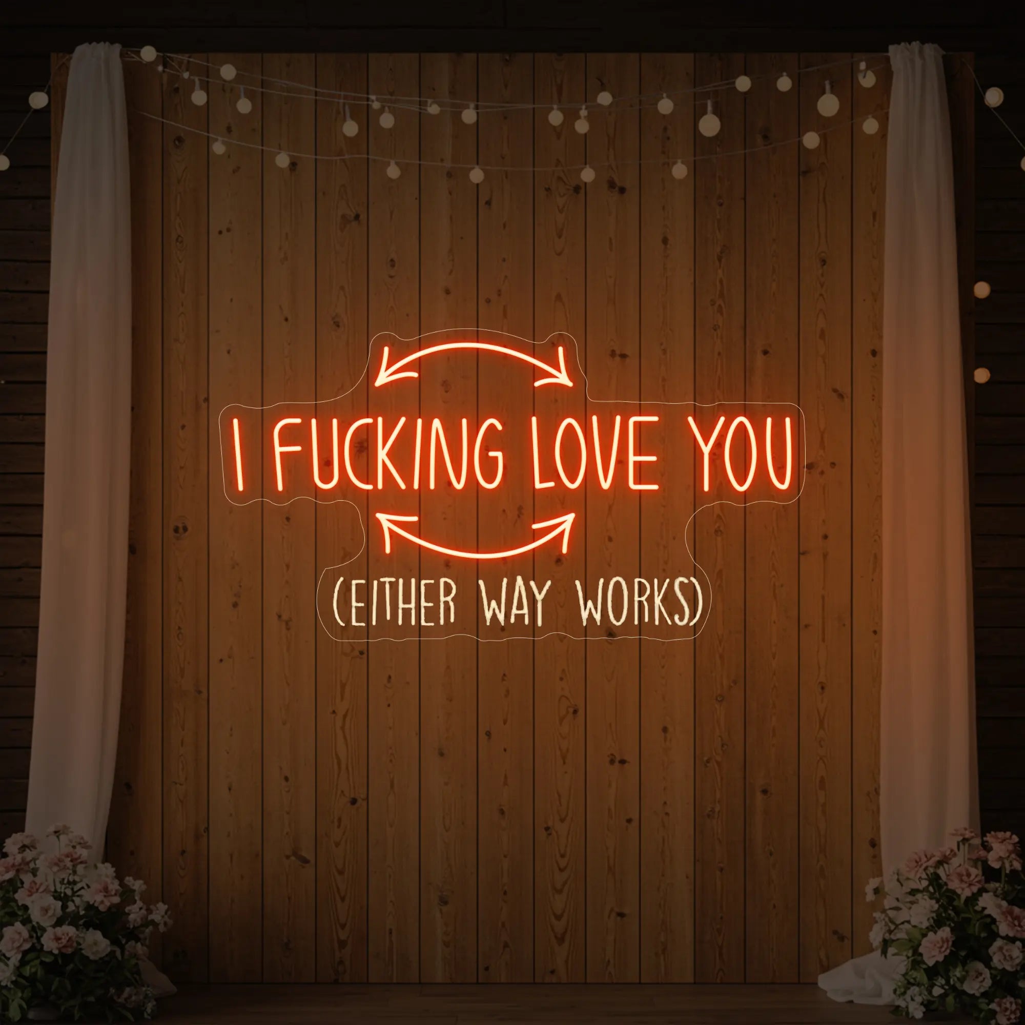 I F'ing Love You Neon Sign