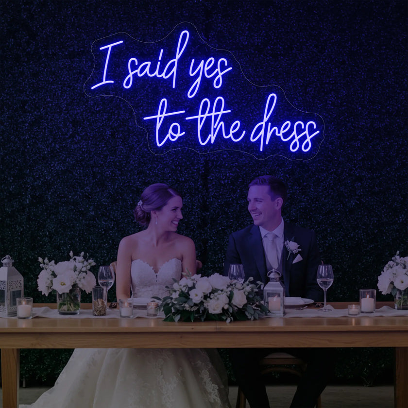 I Said Yes to the Dress Neon Sign