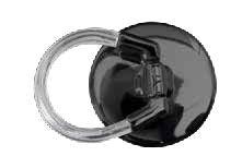 iJoy - Universal Phone Grip/Car Vent Mount Metallik Black