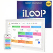 iLoop 10.1” Digital Calendar 32GB | Calendar, Wi-Fi Photo & Video Frame, Art Gallery | Premium Features No Subscription, Touchscreen