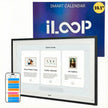 iLoop 10.1” Digital Calendar 32GB | Calendar, Wi-Fi Photo & Video Frame, Art Gallery | Premium Features No Subscription, Touchscreen