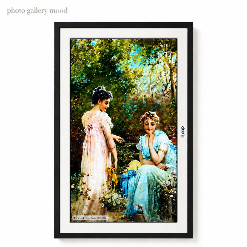 iLoop 15.6” Digital Calendar 32GB | Calendar, Wi-Fi Photo & Video Frame, Art Gallery | Premium Features No Subscription, Touchscreen