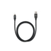 iStore - Charge & Sync USB-C to USB-A 31 Superspeed 3A Cable - Black (ACC926CAI)