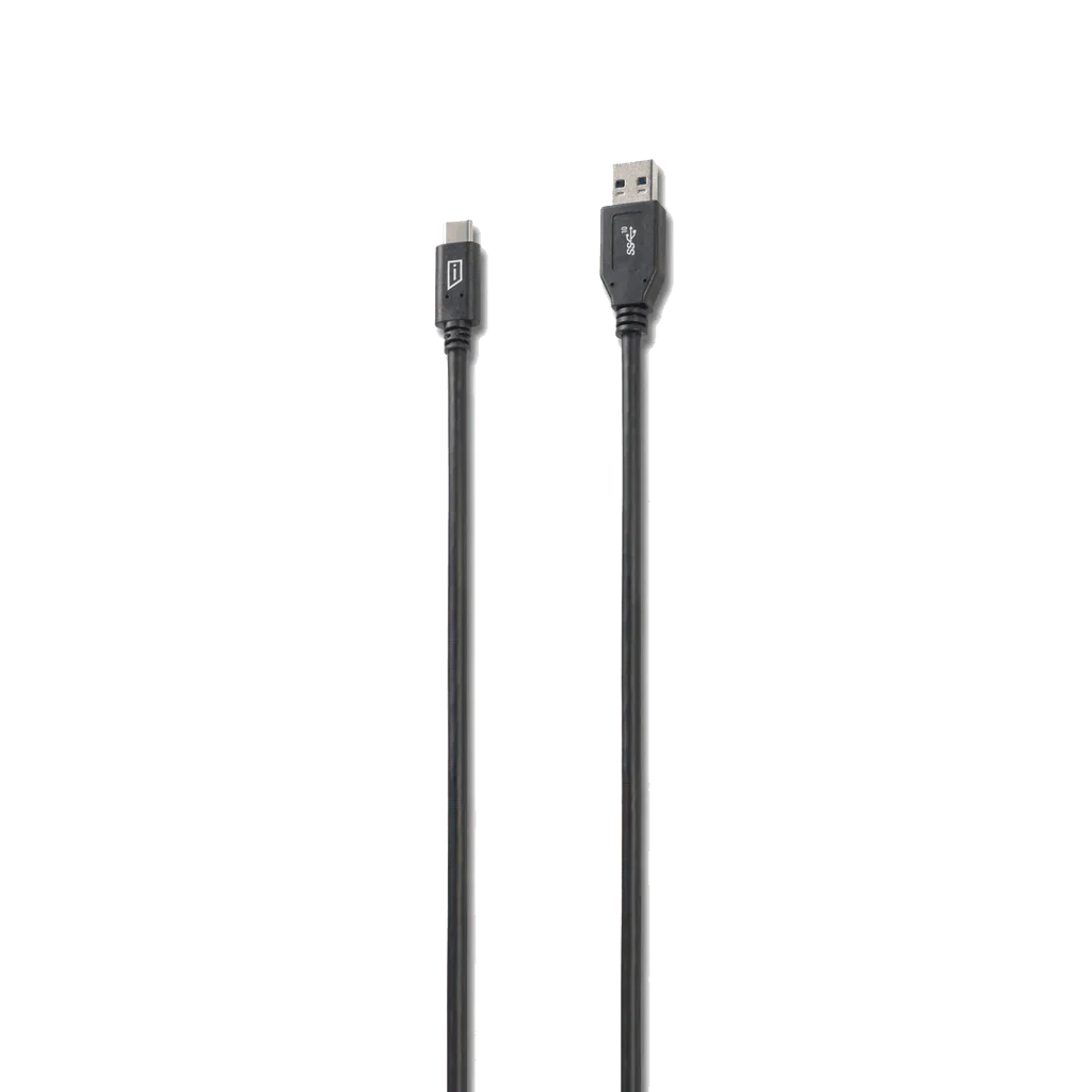 iStore - Charge & Sync USB-C to USB-A 31 Superspeed 3A Cable - Black (ACC926CAI)