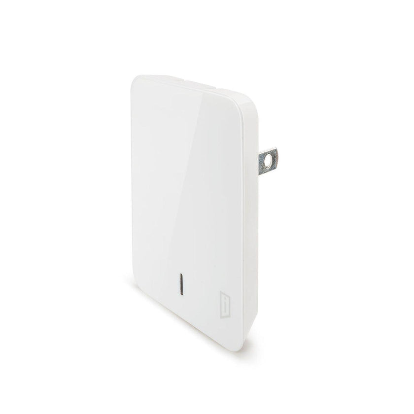 iStore - Wall Charger 2 Port USB-A Slim Vertical 24A/12W Each Port - White