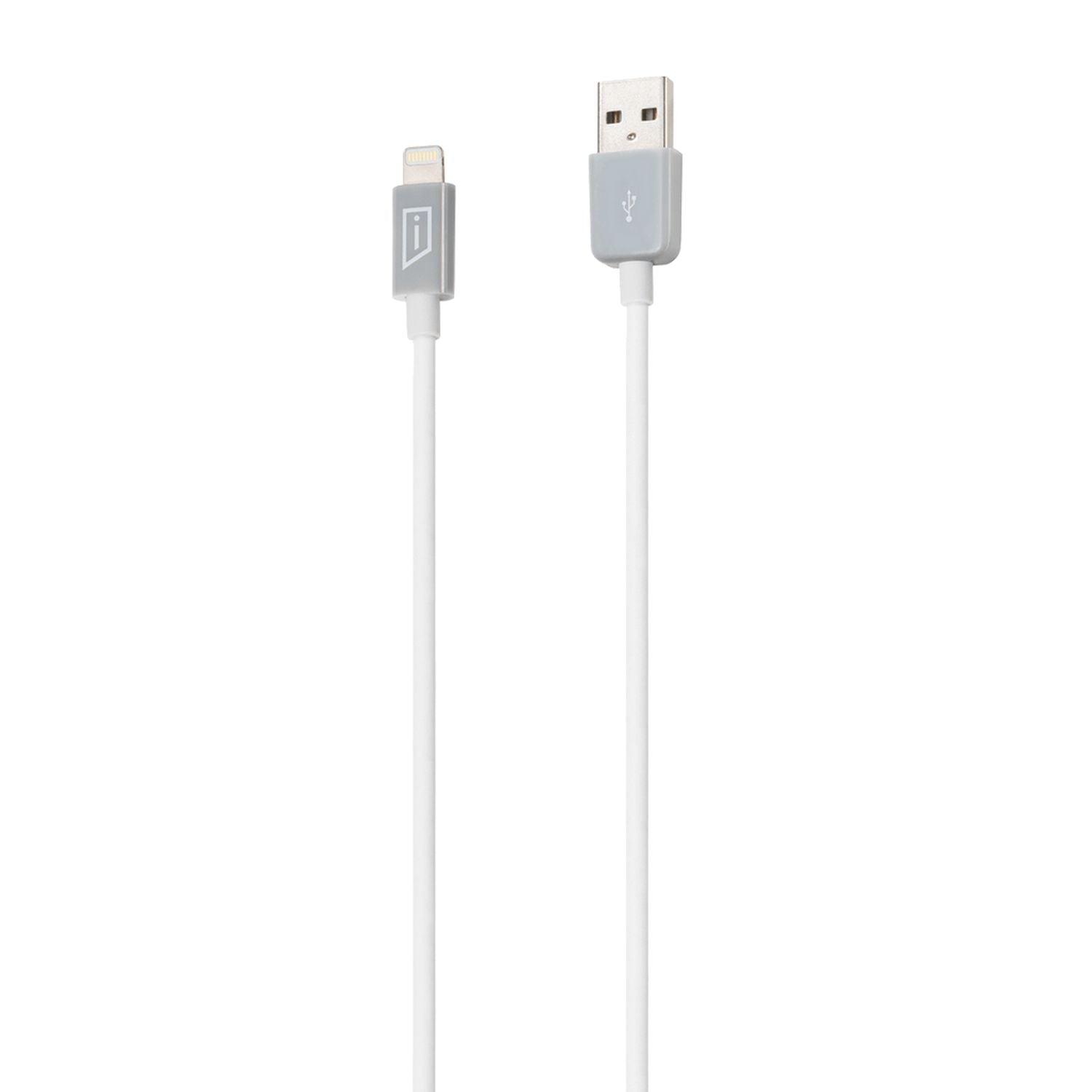 iStore - iStore Charge & Sync Lightning to USB-A 10ft MFI Cable - White (ACC101011CAI)