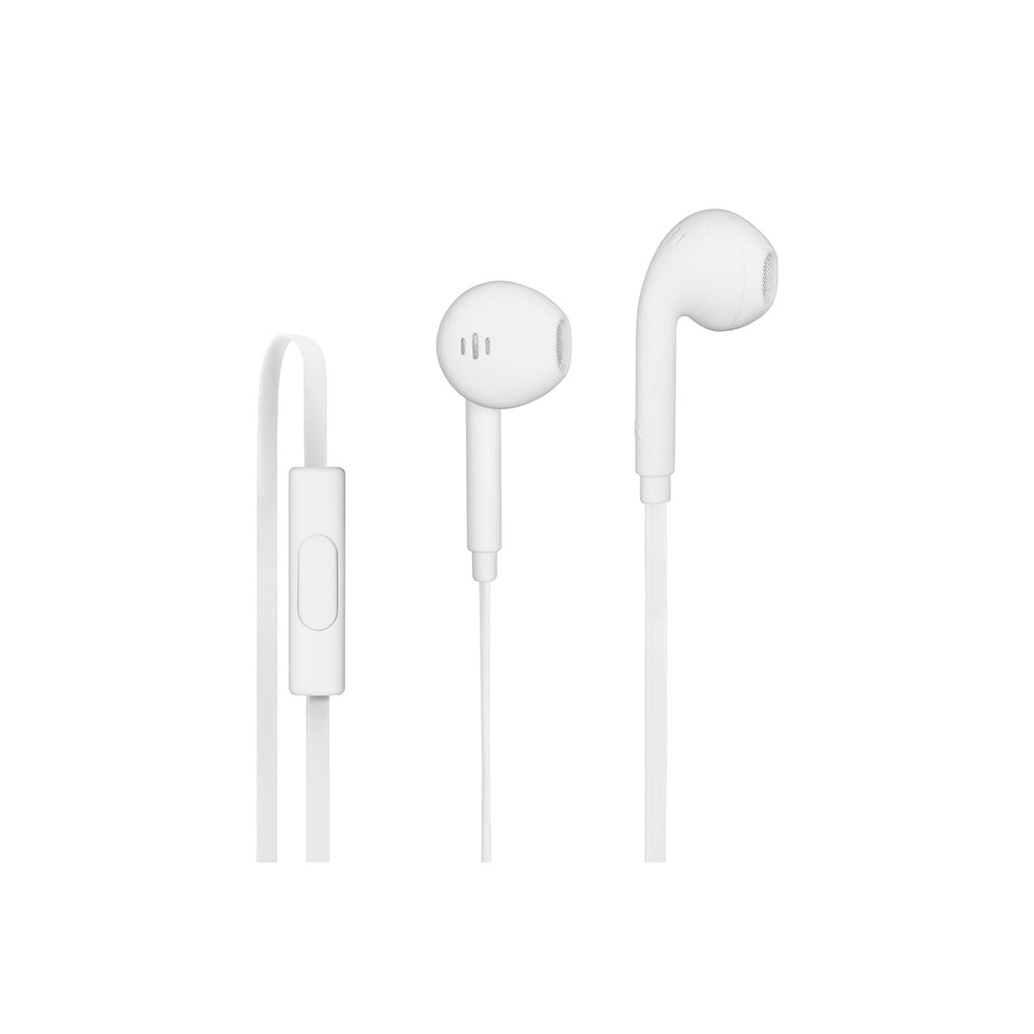 iStore - iStore Earbuds Classic Luxeinline Mic with Music Controls 35mm - Matte Black
