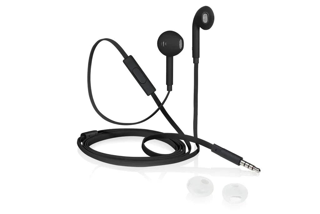 iStore - iStore Earbuds Classic Luxeinline Mic with Music Controls 35mm - Matte Off White