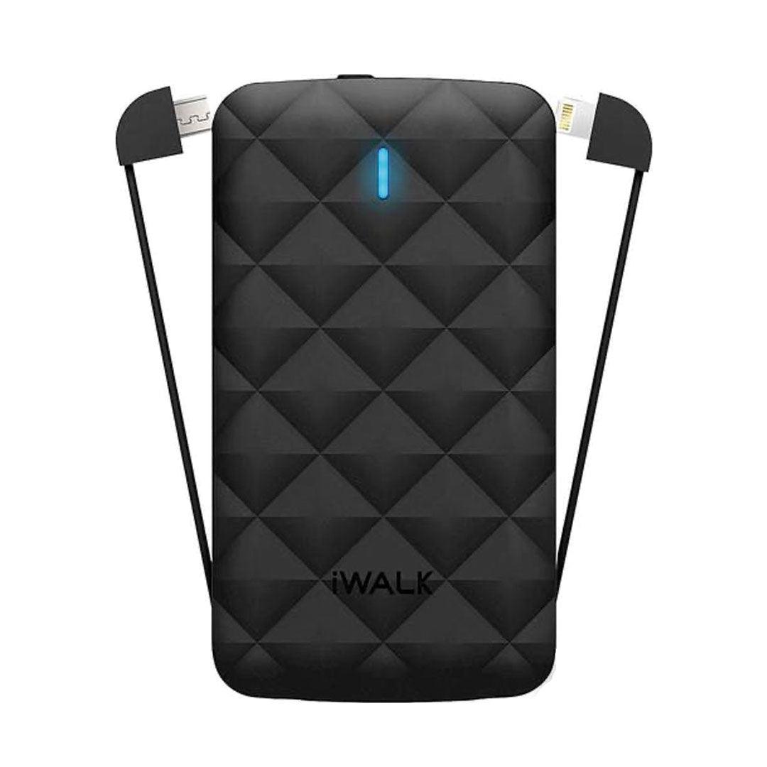 iWalk - Powerbank 3000mAh Builtin Lightning/Micro USB