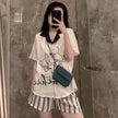 Ice Silk Cool Feeling Thin Fashion Cartoon Home Clothes Summer