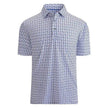 Ice Silk Printed Polo Shirt Men's Short Sleeve