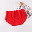 Ice Silk Traceless Girl Underwear Solid Color Pant