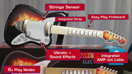 idance - JAM HERO GUITAR AVEC MINI-AMPLIFICATEUR