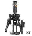 Minifigure - Star Wars - Custom Minifigure - Star Wars - IG-88 Droids set of 2