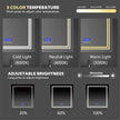 iHome Style LED Mirror with Bluetooth Speaker – Vanity Mirror 30