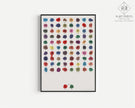 Ikko Tanaka - Morisawa Photosetting Giclee Print: Japanese Typography Art