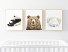 Polar Bear Sweet Dreams Minimalist Art Print