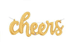 Cheers Gold Balloon