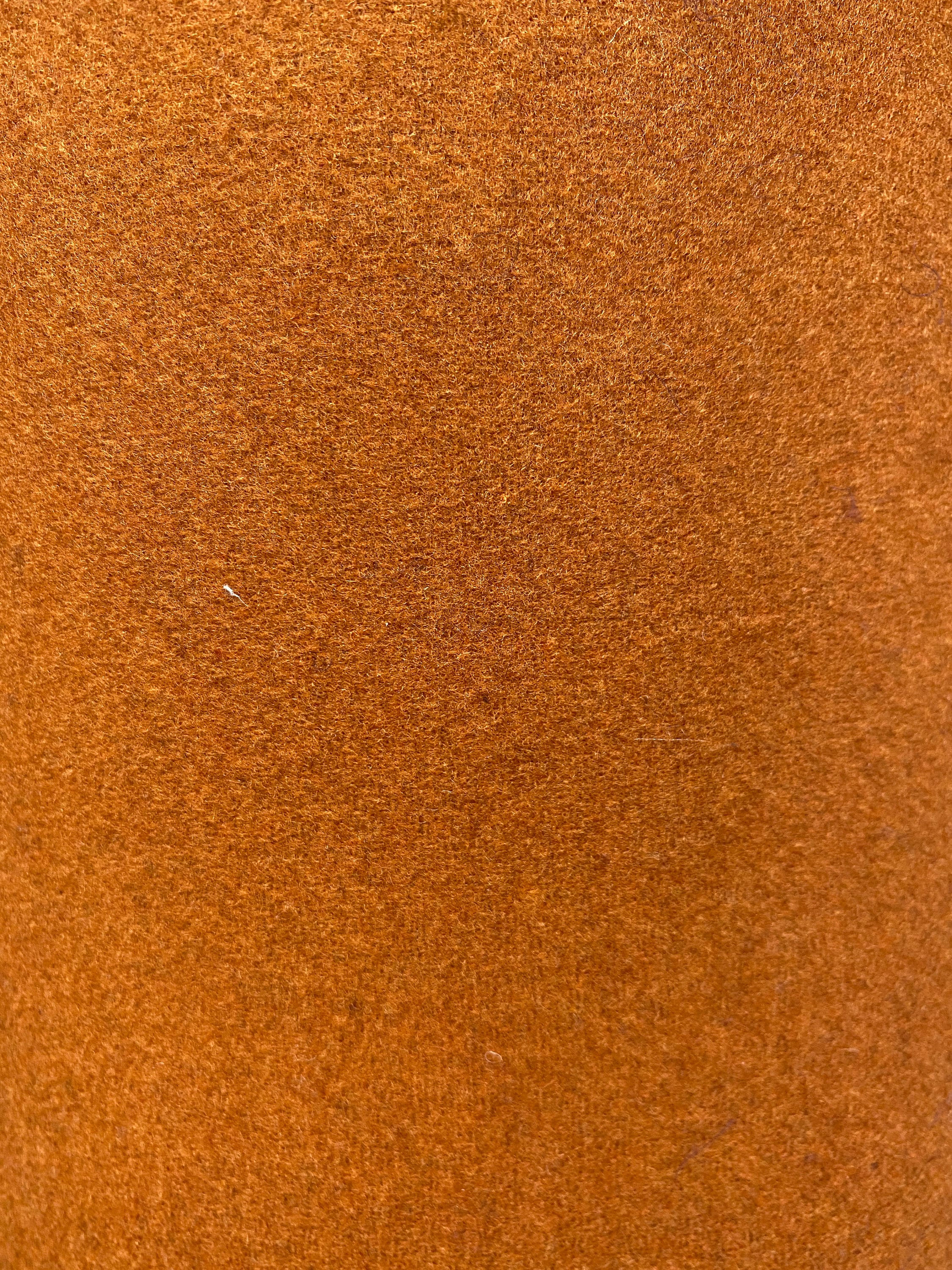 Heavyweight Melton Wool Fabric - 60% Wool Blend - By The Yard
