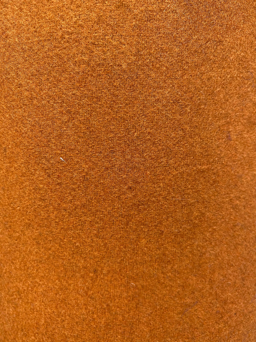 Heavyweight Melton Wool Fabric - 60% Wool Blend - By The Yard