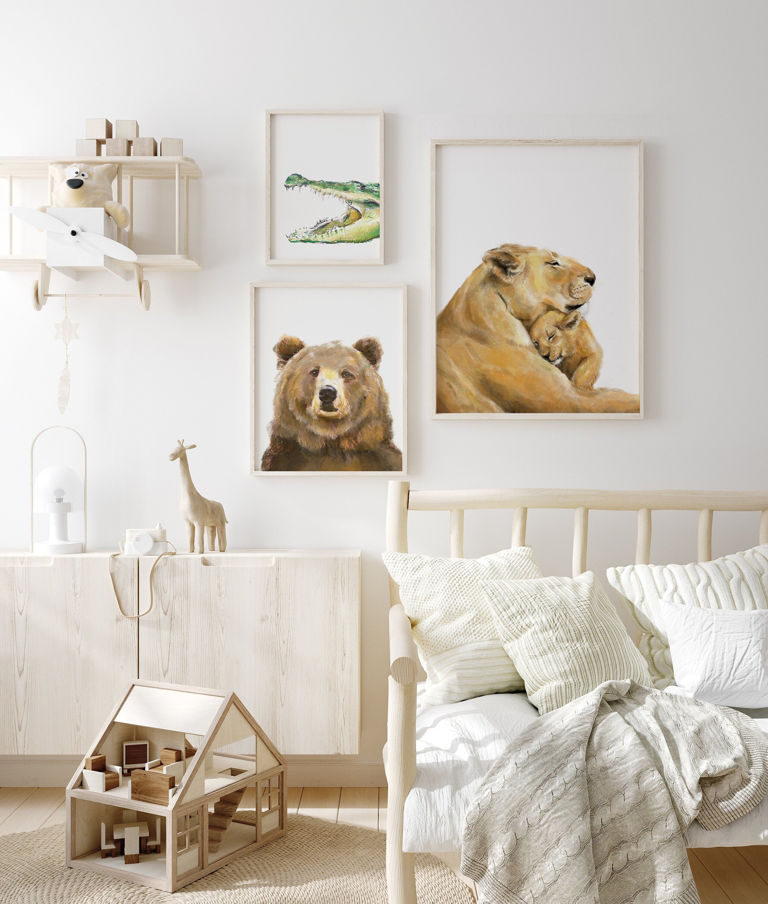 Alligator Nursery Art