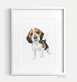 Beagle Puppy Art Print