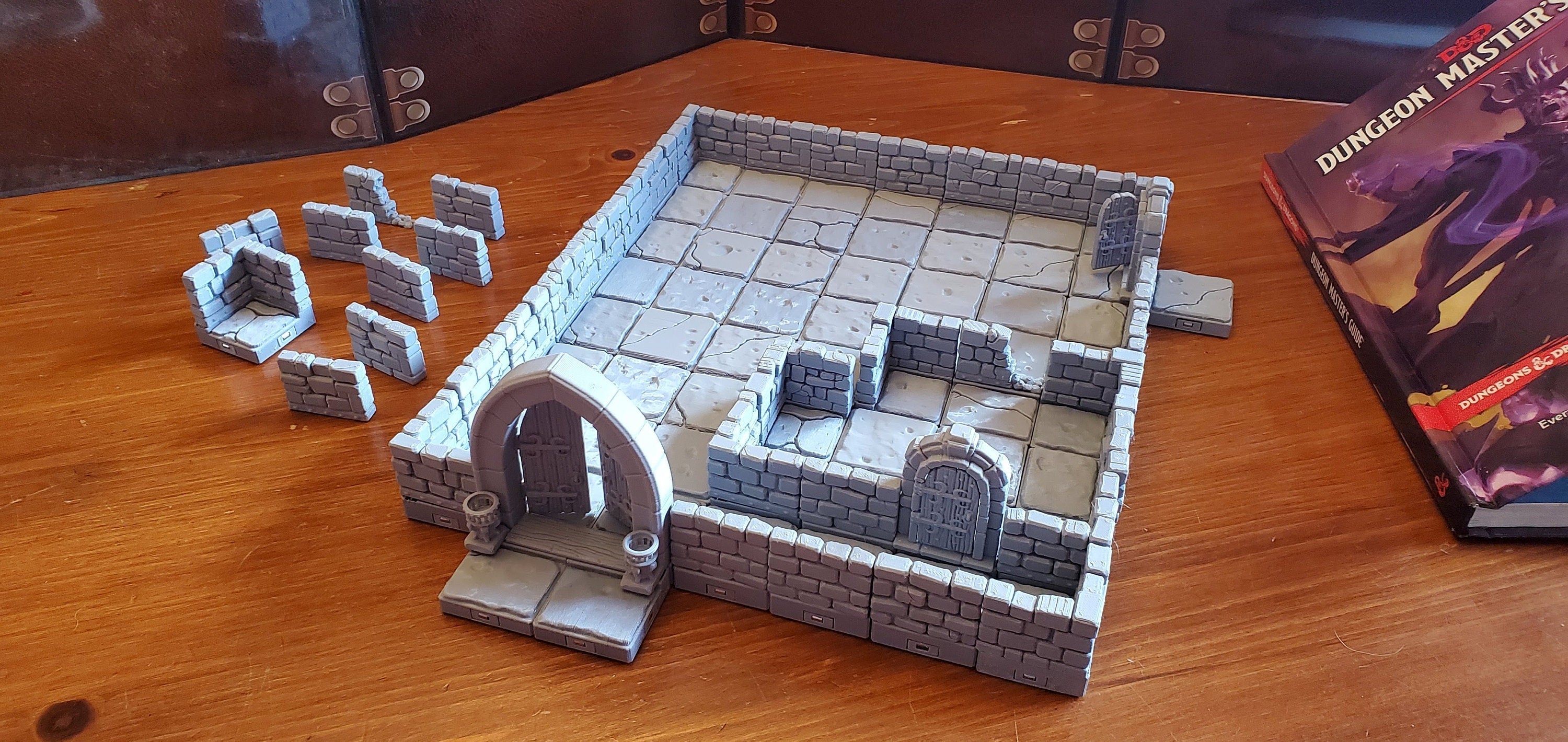MAGNETIC Dungeon Tiles - Dragon's Rest Kits and Expansions - 1.5