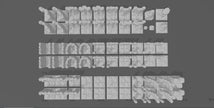 MAGNETIC DnD Terrain - DragonLock Cavern Tiles 61pc Starter Set - 1