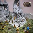 The Ancient Shrine - Whitewood Abbey Set | Diorama | DnD | Wargaming | Building | Forest | Fey - High Quality 3D Printed, 15mm, 28mm, 32mm