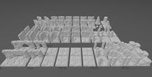 MAGNETIC DnD Terrain - DragonLock Cavern Tiles 61pc Starter Set - 1