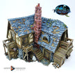 The Last Hearth Keep's Cottage Miniature Building - DnD, Wargaming, Model Train | Terrain | Town | Village | House | Quaint | Pathfinder