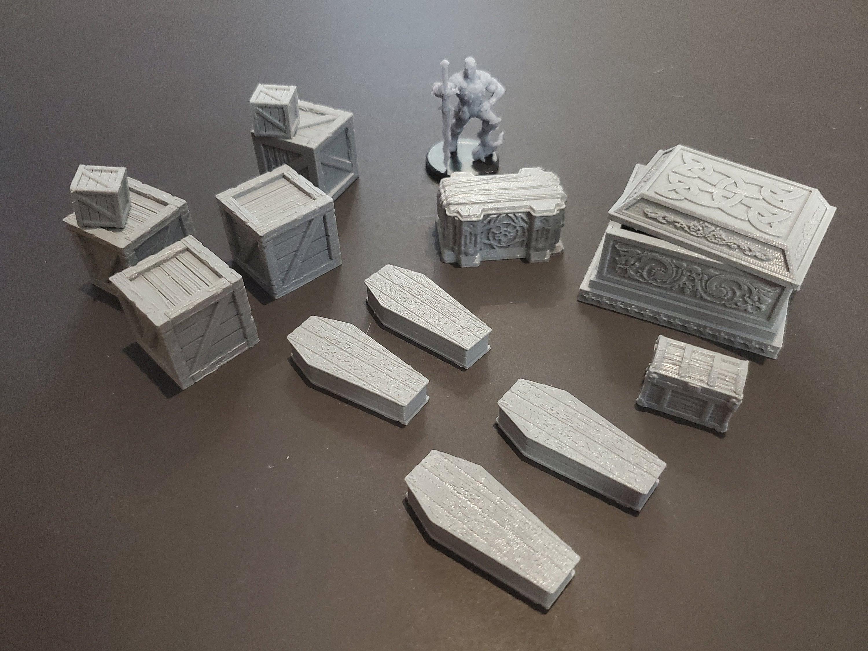 Dungeon Scatter Terrain Starter Set #1 | Fat Dragon Games | Tabletop Terrain | Dungeons And Dragons Painted Tabletop Pathfinder Scatter