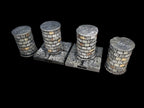 Magnetic Dungeon Tiles Expansion 4 | Dungeon Theme | Fat Dragon Games | Tabletop Terrain | Dungeons And Dragons, D&D, Pathfinder