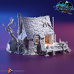 Fishing Shack Miniature Building - DnD, Wargaming, Model Train | Terrain | Town | Village | 28mm | House | Home | Market | Fisherman