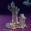 The Tidings Tree - Miniature Building - DnD, Wargaming, Model Train | Terrain | Town | Village | Notice Board | 28mm | Prop | Scenery, Quest