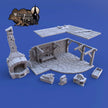 Smithy  - Wightwood Abbey Set | Tabletop Terrain | Dungeons And Dragons | Painted Tabletop | Tabletop Modular Building Kit | Pathfinder