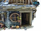 The Last Hearth Keep's Cottage Miniature Building - DnD, Wargaming, Model Train | Terrain | Town | Village | House | Quaint | Pathfinder