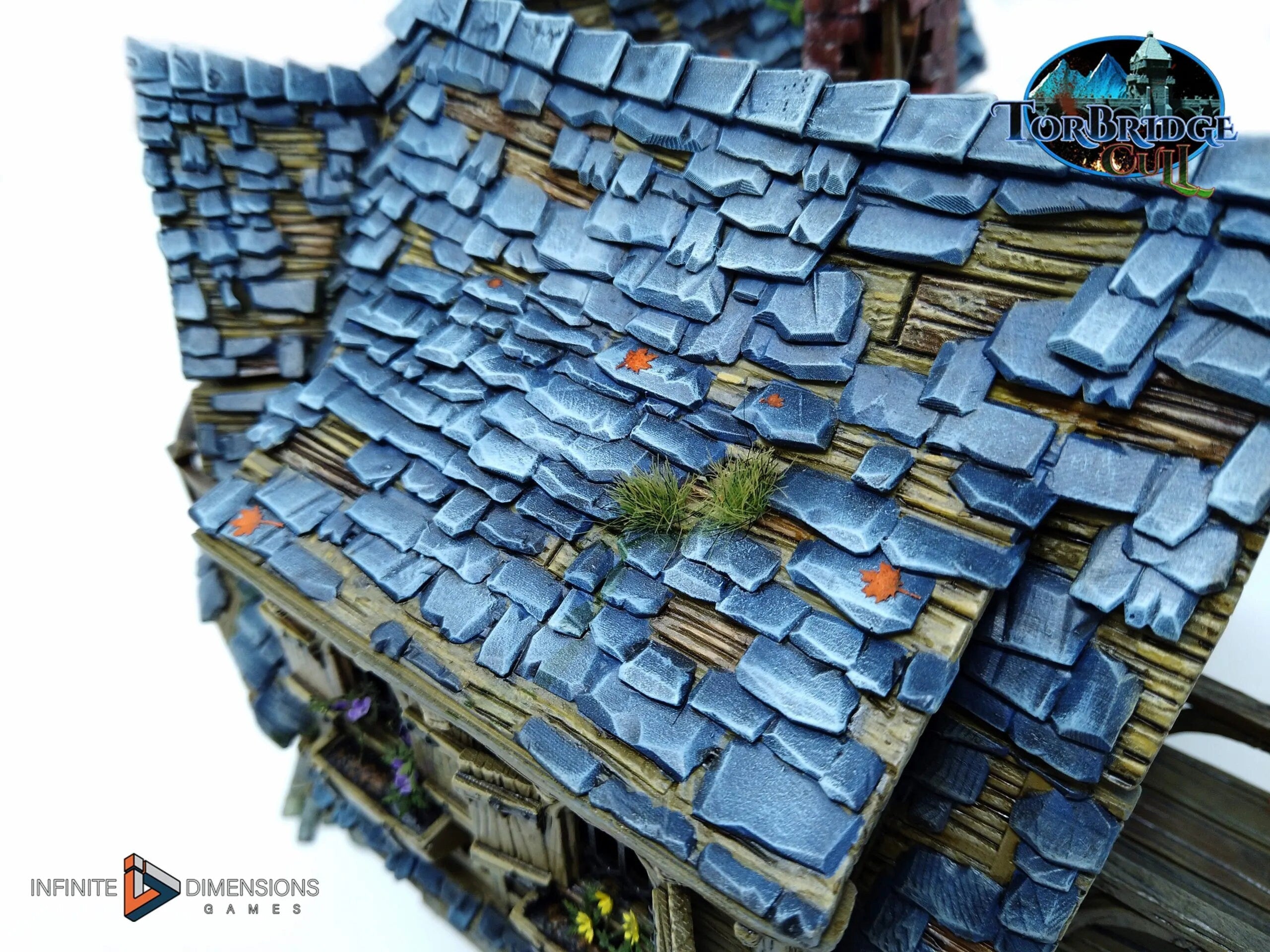 The Last Hearth Keep's Cottage Miniature Building - DnD, Wargaming, Model Train | Terrain | Town | Village | House | Quaint | Pathfinder
