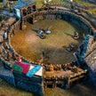 The Fighting Pits Miniature Building Set - DnD, Wargaming, Model Train | Arena | Coliseum | Medieval | Fantasy | Town, City, Village Terrain