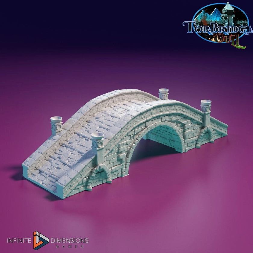 The Great Torbridge Miniature Building Set - DnD, Wargaming, Model Train | Bridge | Huge | Medieval | Fantasy | Town, City, Village Terrain