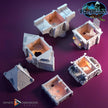 The Great Torbridge Miniature Building Set - DnD, Wargaming, Model Train | Bridge | Huge | Medieval | Fantasy | Town, City, Village Terrain
