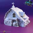 The Last Hearth Coach House Miniature Building - DnD, Wargaming, Model Train | Terrain | Town | Village | Inn | Hotel | Pathfinder | Home