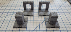 Magnetic Dungeon Tiles Expansions Set 3 | Fat Dragon Games | Tabletop Terrain | Dungeons And Dragons Painted Tabletop Pathfinder Terrain