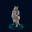 Catfolk Female Mother and Child - EC3D | DnD | Catfolk | Villager | Commoner | 32mm | Pathfinder | Frostgrave | TTRPG | Wargaming