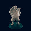 Orc Male Bouncer - EC3D | DnD | Villager minis | barkeep | PC/NPC | 32mm | Pathfinder | commoner | TTRPG | Wargaming | Frostgrave