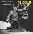 Dwarven Pikemen Set - Highland Miniature | DnD | Dwarf | melee unit | fighter | 32mm | Pathfinder | TTRPG | Wargaming | Frostgrave