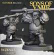 Dwarven Pikemen Set - Highland Miniature | DnD | Dwarf | melee unit | fighter | 32mm | Pathfinder | TTRPG | Wargaming | Frostgrave